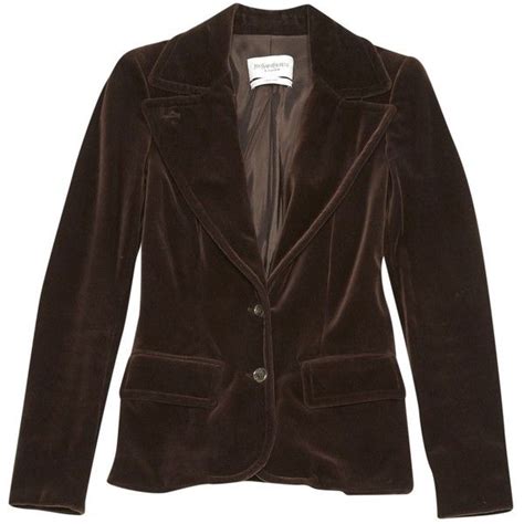 ysl blazers|saint laurent velvet blazer.